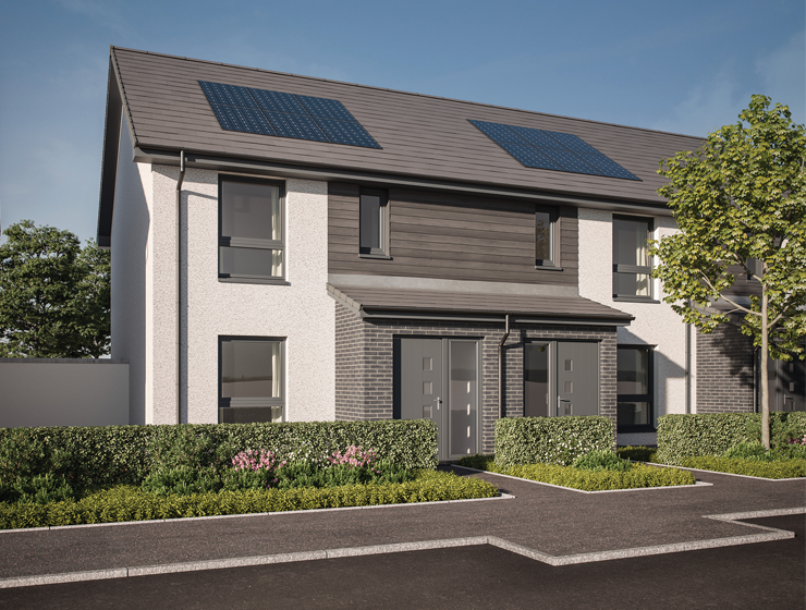 Kintraw End Terraced  chap homes countesswells