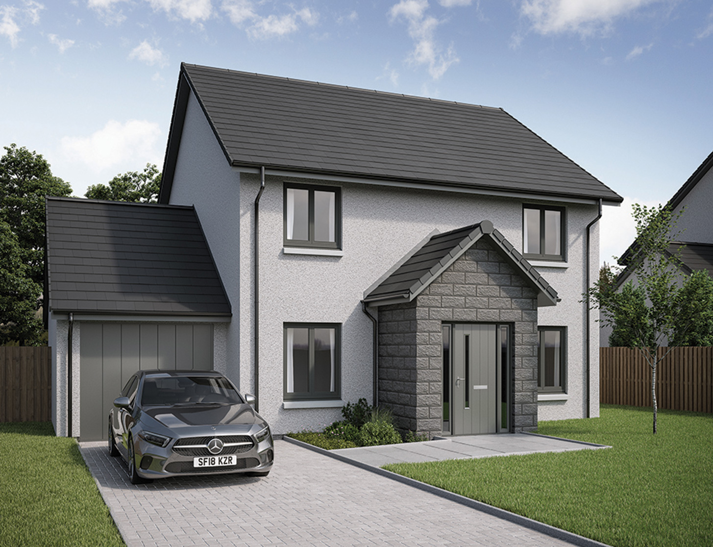 Lochbuie - with single garage